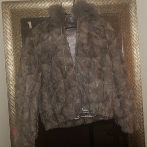 Rabbit Fur Jacket